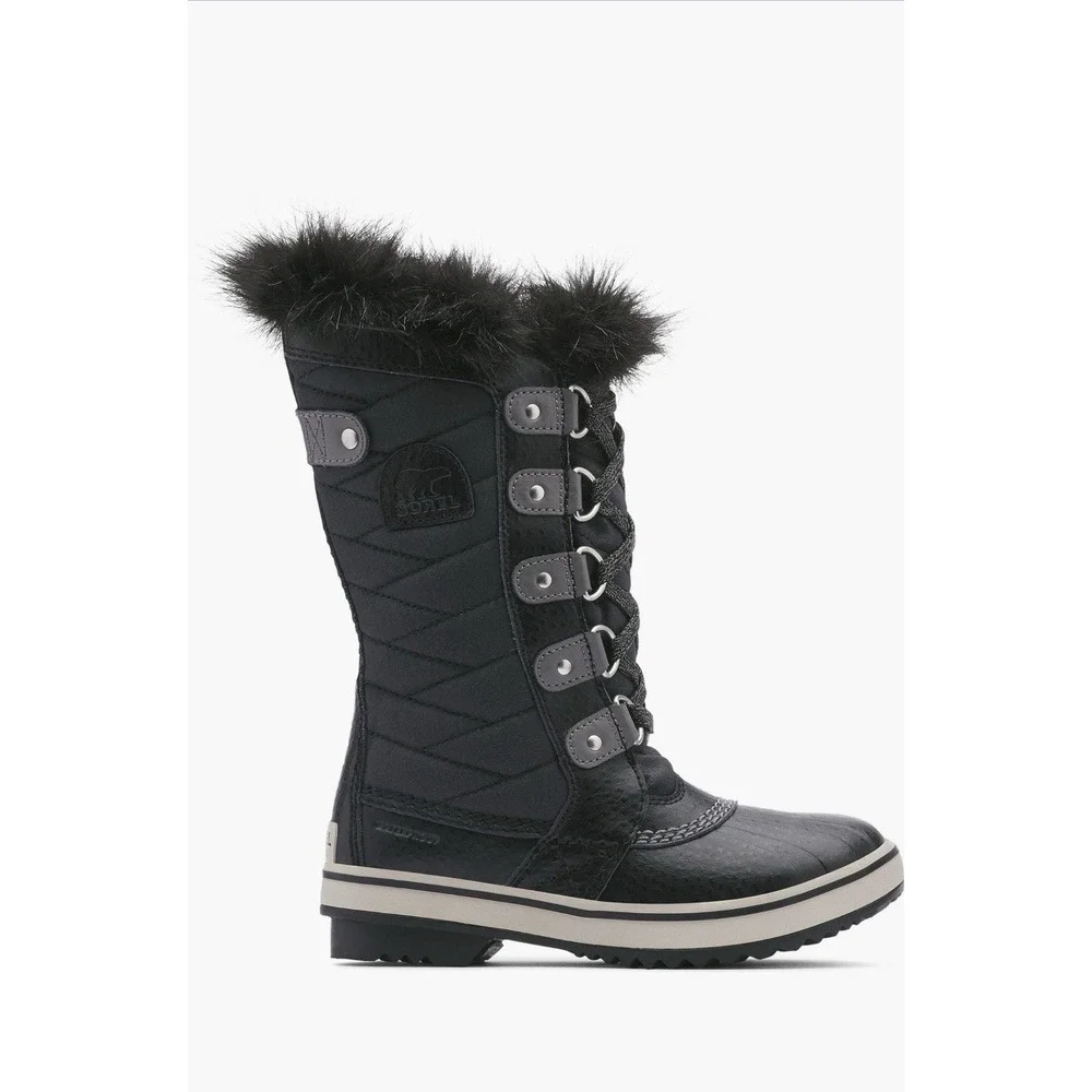 Sorel Kids Tofino II WaterProof Boots Sz‎ 2 Youth Insulated Leather Shoes